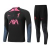 Sudadera De Entrenamiento Liverpool Cremallera de cuarto 2022-23 Negra - Hombre